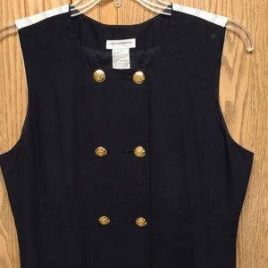 Liz Claiborne Button Down Sleeveless Dress